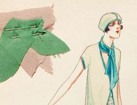 Charles LeMaire, Original Art Deco costume designs for George Gershwins Broadway musical 'Tell me More', 1920s - image 7