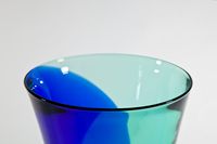 Floris Meydam, Glass Factory Leerdam, monumental unique two colored vase, 1985 - image 2