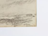 Leo Gestel, 'Beemster', charcoal on paper, 1922 - image 4
