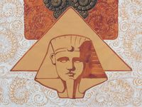 Louis Heymans, Ontwerp voor affiche 'Egyptian Cigarettes', jaren '20 - afbeelding 4