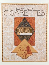 Louis Heymans, Ontwerp voor affiche 'Egyptian Cigarettes', jaren '20 - afbeelding 1