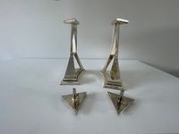 Salvadore Dali, a set CHROMIUM PLATED METAL PRICKET CANDLESTICKS: L'IMMORTALITI DE CASTOR ET POLLUX - image 8