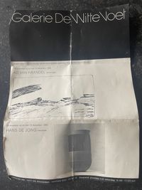 Hans de Jong, 'Poldervaas', 1983, aardewerk 1220 graden, met een delicaat en kenmerkend glazuur - afbeelding 2