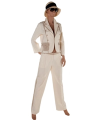 Blumarine Sandcolored Pant Suit