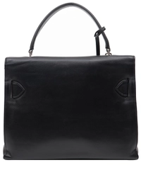 Gianni Versace Black Leather Handbag 