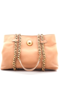 Dolce & Gabbana Tan Leather Shoulder Bag
