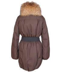 Moncler Jas in Bruin 