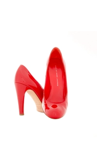 Marc by Marc Jacobs Pumps in Red Patent Leather 