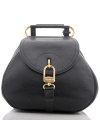 Delvaux Black Cerceau Jumping Bag