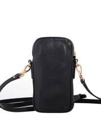 Miu Miu Mini Shoulder Bag in Black Leather