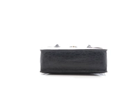Mulberry Vintage Handbag in Black Croc Embossed Leather