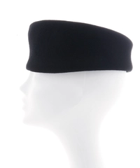 Black Vintage Pillbox Hat