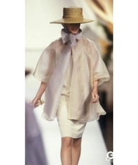 SS 1990 Christian Dior Runway Wide Brim Hat