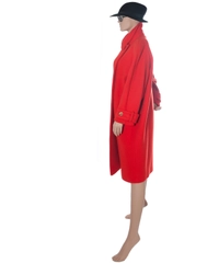 Guy Laroche Red Wool Coat