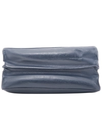 Delvaux 'Brillant' Vintage Shoulderbag in Dark Blue Calfsleather