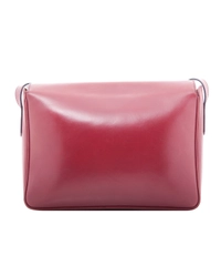 Delvaux Vintage Shoulder Bag in Burgundy Leather