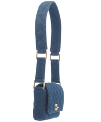 Chanel Denim Quilted Mini Flap Bag 