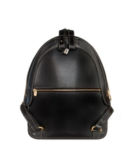 Delvaux Black Leather Backpack