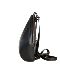 Delvaux Black Leather Backpack