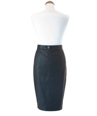 Pre-Fall 2010 Shanghai Collection Runway Chanel Leather Camelia Skirt