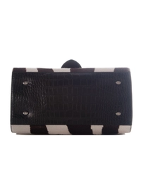Valentino Garavani Zebra Print Pony Hair Satchel