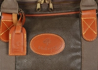 Mulberry Green Scotchgrain Suitcase Medium