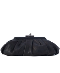 Chanel Black Caviar Leather 'Monte Carlo' Clutch