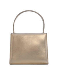 Chanel Metallic Gold Leather Mini Kelly Flap Bag