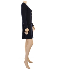 Chanel Blue Robe Manteau