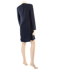 Chanel Blue Robe Manteau