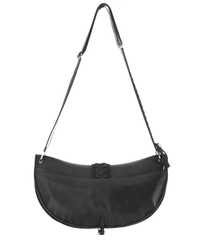 Christian Dior ‘Admit It’ Black Leather Hobo Shoulder Bag