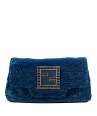 Fendi Blauwe Clutch Handtas