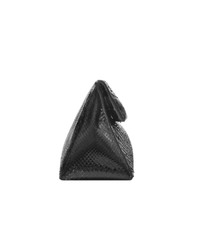 Alaïa Black Python Clutch Bag