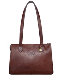 Mulberry Brown Leather Tote