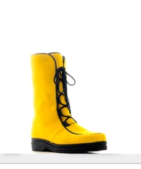 Kandahar Celebrity 'Alpina' Yellow Boots
