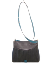Delvaux Toile De Cuir Schoudertas