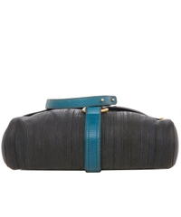 Delvaux Toile De Cuir Schoudertas