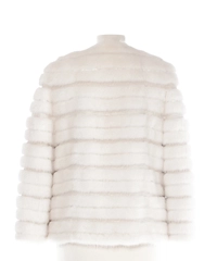 Prada White Mink Jacket