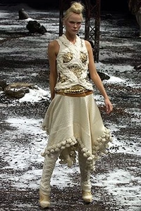 Alexander McQueen Scanner Skirt Suit