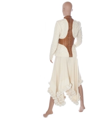 Alexander McQueen Scanner Skirt Suit