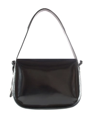 Ralph Lauren Black Leather Cartridge Bag