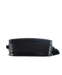 Ralph Lauren Black Leather Cartridge Bag