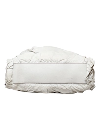 Dolce & Gabbana White Miss Rouche Hobo
