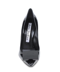 Acne Studios 'Andrea' Black Patent Leather Pumps