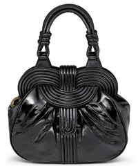 Lara Bohinc 'Lunar Eclipse' Black Patent Leather Handbag