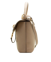 Delvaux Tan Leather Shoulder Bag