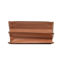 Bvlgari Cognac Leather Handbag