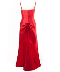 SP Cocktail Collection Red Evening Dress w Stole