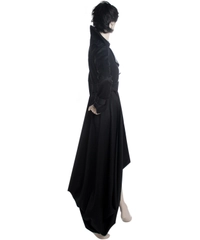 Takada Floor-sweeping Length Tuxedo Trench Coat