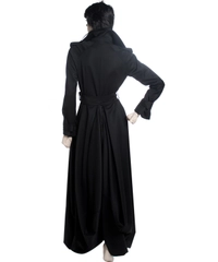 Takada Floor-sweeping Length Tuxedo Trench Coat